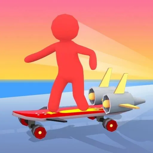 Crazy Skate Race