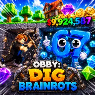 Obby: Dig Brainrots