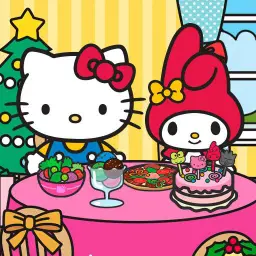 Hello Kitty and friends Xmas Dinner
